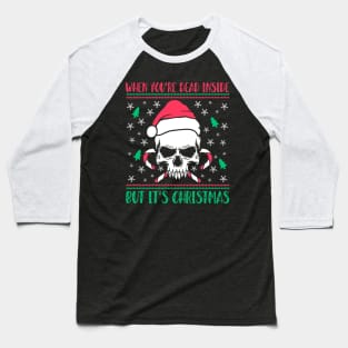 Ugh It's the Holidays Baseball T-Shirt